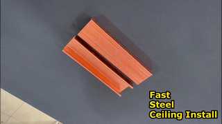 Steel Ceiling Frame Modern Design Fast Install
