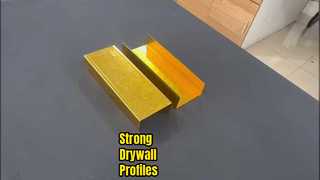 Galvanized Steel Drywall Profiles for Strong Partitions