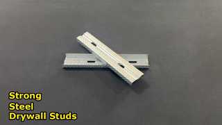 Galvanized Steel Drywall Studs For Strong Partitions